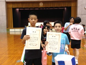 第18回沖縄県小学生総合シングルスバドミントン選手権大会