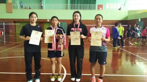 第57回沖縄県総合シングルスバドミントン選手権大会