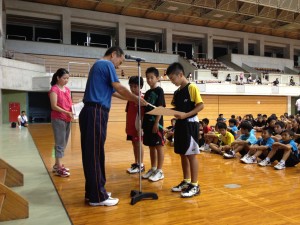 第33回新報児童オリンピック大会 バドミントン競技