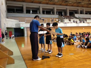 第33回新報児童オリンピック大会 バドミントン競技