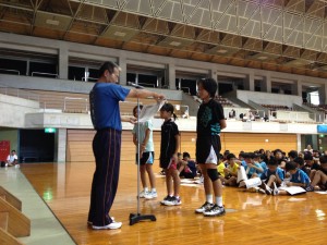 第33回新報児童オリンピック大会 バドミントン競技