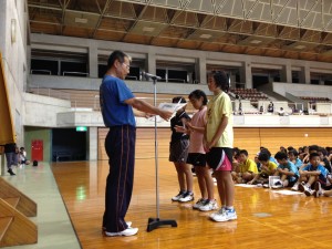 第33回新報児童オリンピック大会 バドミントン競技