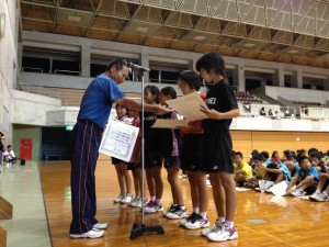 第33回新報児童オリンピック大会 バドミントン競技