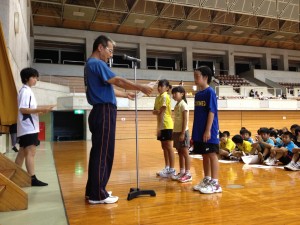 第33回新報児童オリンピック大会 バドミントン競技